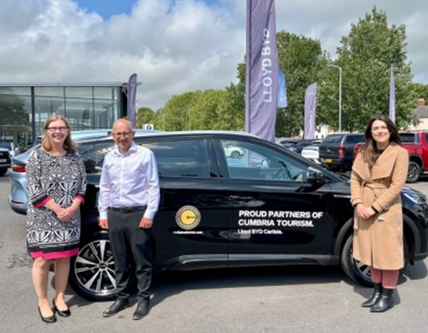 Electrifying Cumbria: Lloyd BYD Proudly partners with Cumbria Tourism