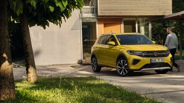 Volkswagen T-Cross parked