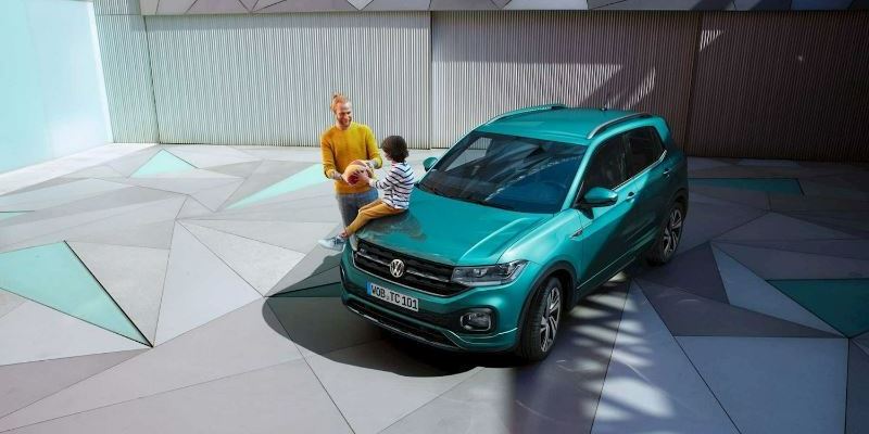 Volkswagen T-Cross blue