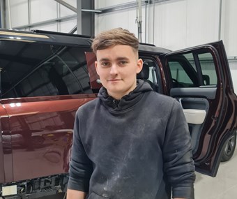 Meet Apprentice Panel Technician , Harry Ward 