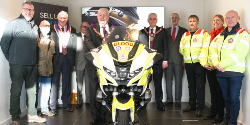 Blood Bikes Handover