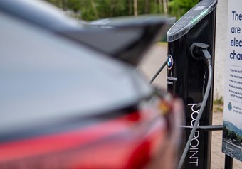 BMW Charging on the go