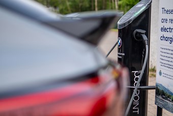 BMW Charging on the go