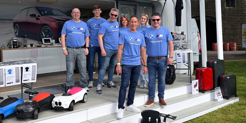 The Lloyd Blackpool BMW team at Supercar Sunday