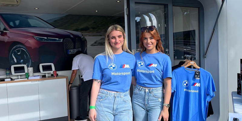 The Lloyd Blackpool BMW team at Supercar Sunday