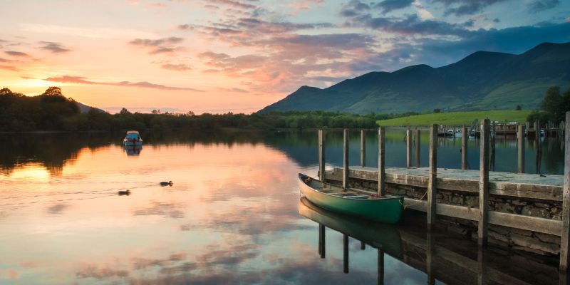 Wild Swimming In Derwent Water