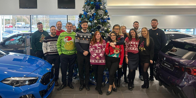 Colne BMW Christmas Jumpers