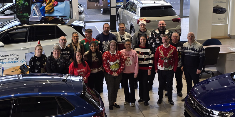 Volkswagen West Cumbria Christmas Jumpers