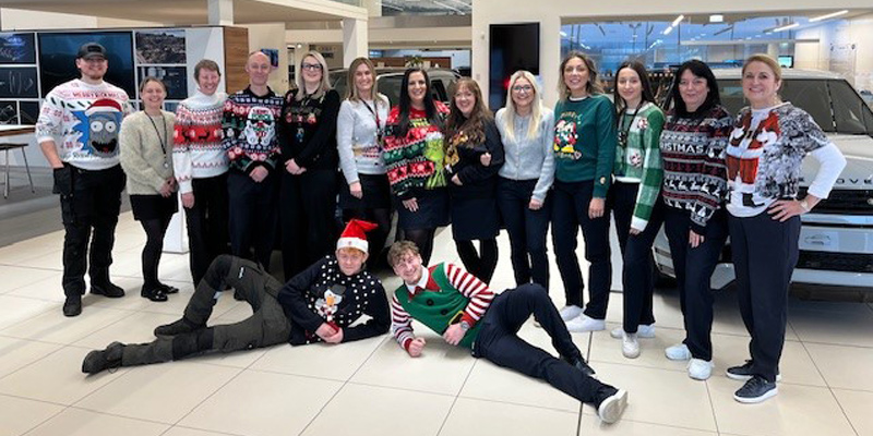 Lloyd Land Rover York Christmas Jumpers