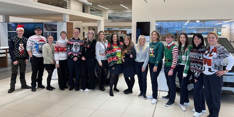 Lloyd Land Rover York Christmas Jumpers