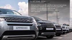 Land Rover Approved Used Event 15-30 June 2024