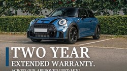 Two Year Extended Warranty. Across our approved used MINI stock between 14-24 June 2024.