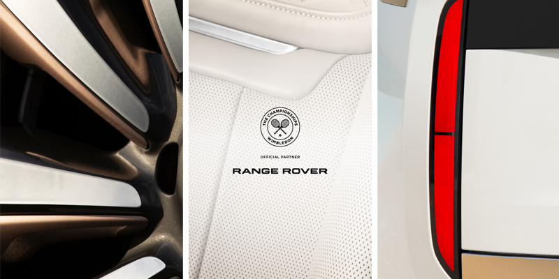 Range Rover has announced its official partnership with The Championships, Wimbledon
