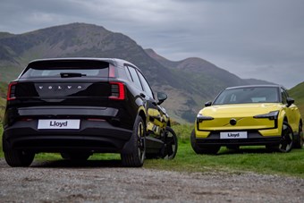 Volvo EX30 in the Lake District